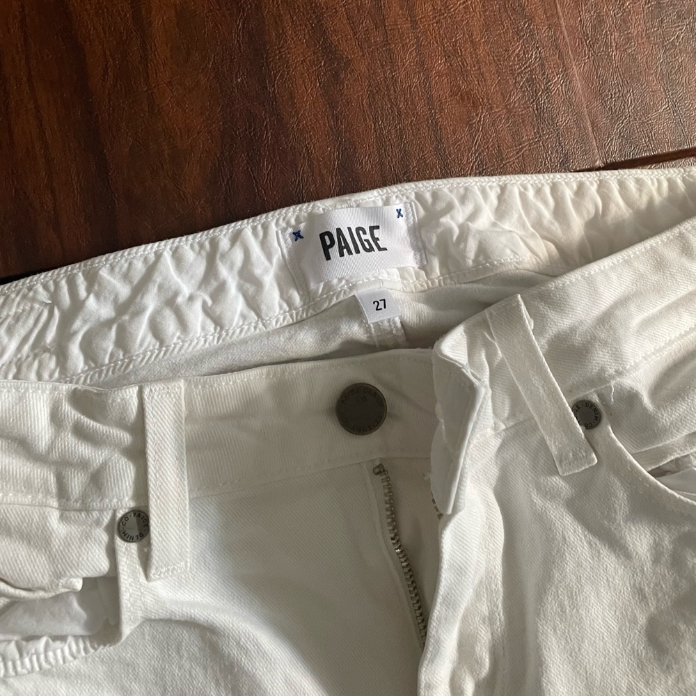 White Paige jeans